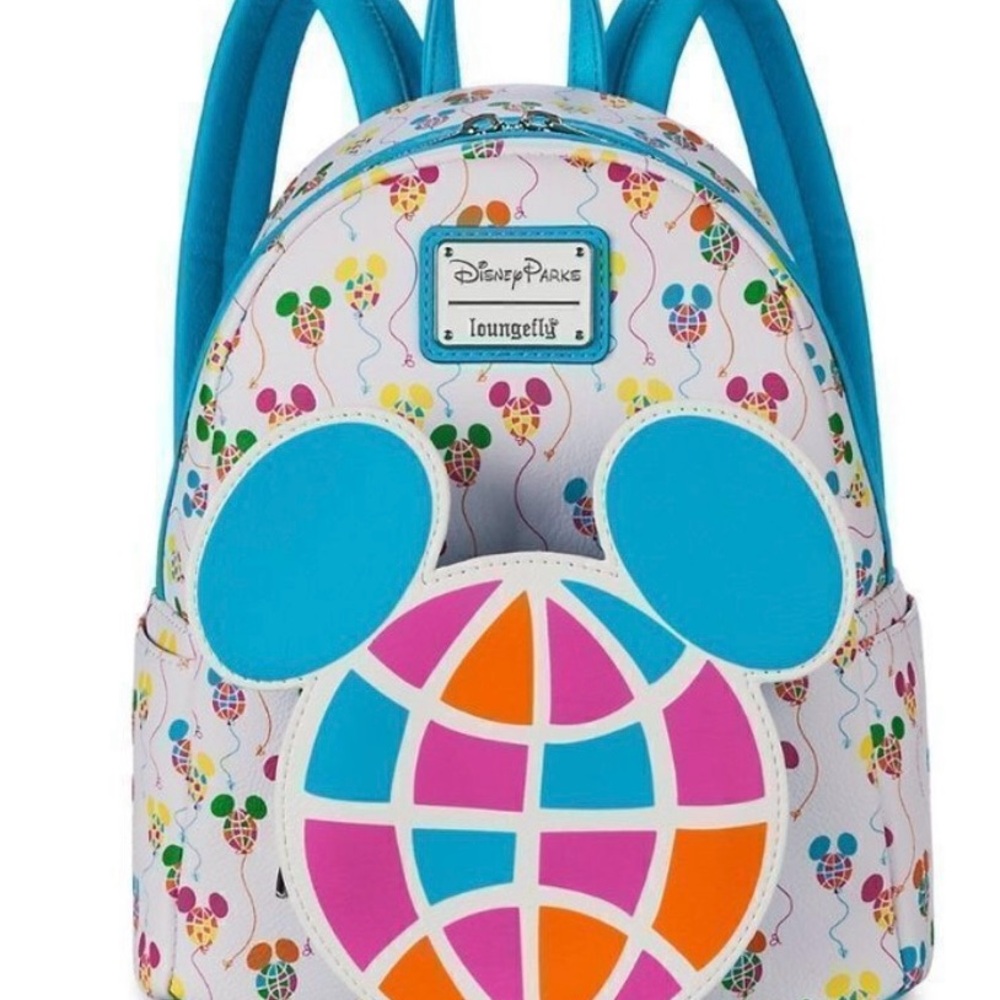 NWT WDW Loungefly 50th Anniversary Vault Collection Balloon Backpack